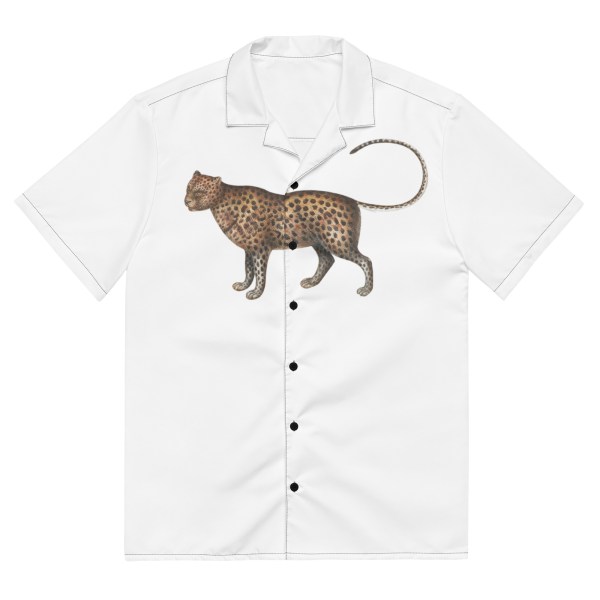 Men’s Vida Rebel Love Leopard summer shirt