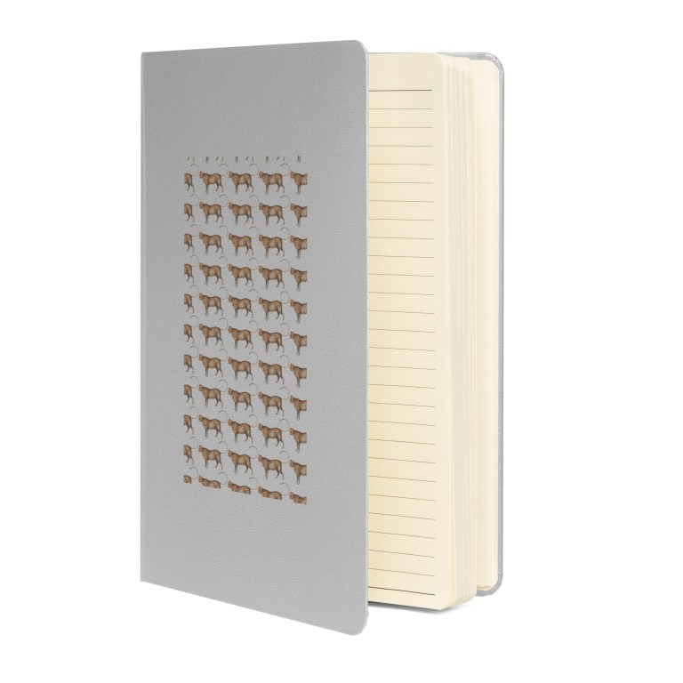 Vida Rebel Love Leopard Hardcover bound notebook