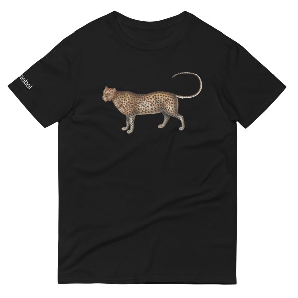 Men’s Vida Rebel Love Leaopard Tee Short-Sleeve T-Shirt Men’s Vida Rebel Love Leaopard Tee Short-Sleeve T-Shirt