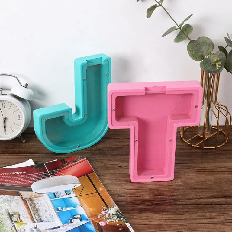 Creative Letter Piggy Bank Ornaments Children's Gifts