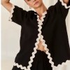 women's pajama loungewear wave resort beach set with shorts women's pajama loungewear wave resort beach set with shorts