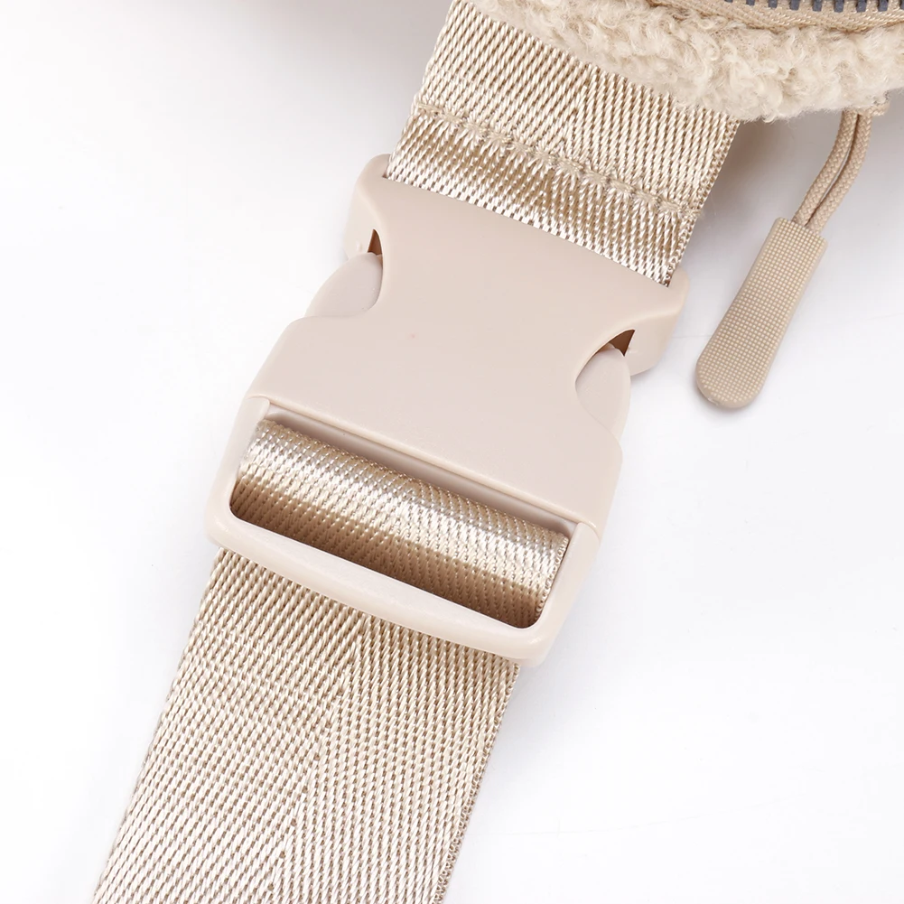 Plush Women’s Waist Shoulder Crossbody Bum Bag