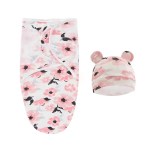 Babies Swaddle Newborn Baby Cocoon Swaddle Wrap 100% Cotton 0-6 Months Babies Swaddle Newborn Baby Cocoon Swaddle Wrap 100% Cotton 0-6 Months
