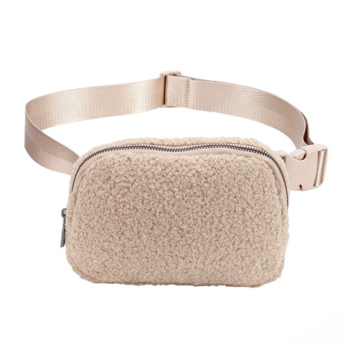 Plush Women’s Waist Shoulder Crossbody Bum Bag Plush Women’s Waist Shoulder Crossbody Bum Bag