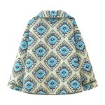 Women’s Fashion Casual Retro Loose Sleeve Cotton Quilted Coat