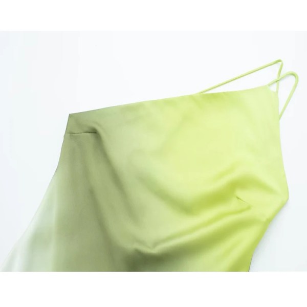 Women’s Tie Dye Backless Long Summer Dress