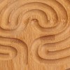 Bamboo Labyrinth Rolling Ball Maze