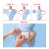 Babies Swaddle Newborn Baby Cocoon Swaddle Wrap 100% Cotton 0-6 Months Babies Swaddle Newborn Baby Cocoon Swaddle Wrap 100% Cotton 0-6 Months