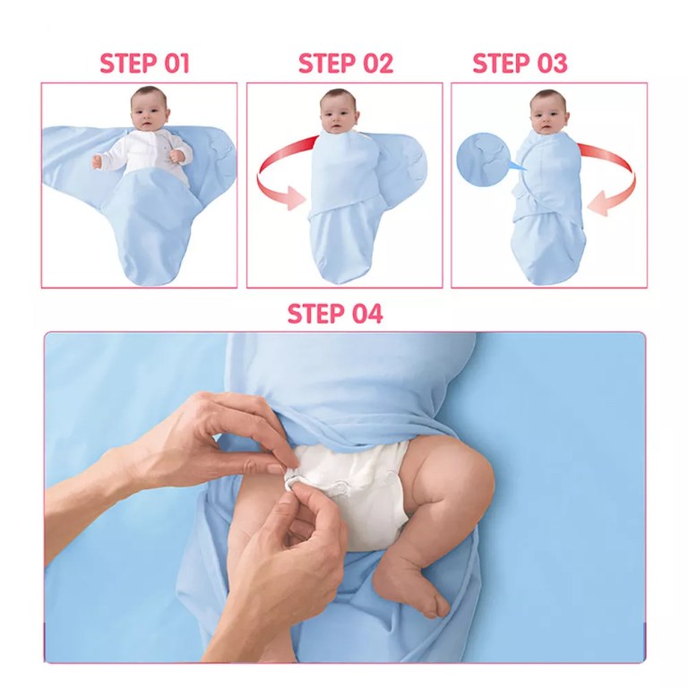 Babies Swaddle Newborn Baby Cocoon Swaddle Wrap 100% Cotton 0-6 Months Babies Swaddle Newborn Baby Cocoon Swaddle Wrap 100% Cotton 0-6 Months