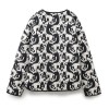 Women’s Casual Versatile Lightweight Cotton Quilted Coat Animal Print Women’s Casual Versatile Lightweight Cotton Quilted Coat Animal Print