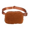 Plush Women’s Waist Shoulder Crossbody Bum Bag Plush Women’s Waist Shoulder Crossbody Bum Bag