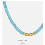 Natural Stone Necklace For Women Chain Choker Valentine Gift