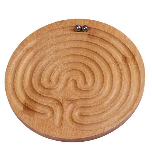 Bamboo Labyrinth Rolling Ball Maze Bamboo Labyrinth Rolling Ball Maze