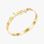 Gift Idea Stainless Steel or Gold LOVE Bangle Bracelet Gift Idea Stainless Steel or Gold LOVE Bangle Bracelet