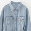 Women’s Denim Shirt Long Sleeve Dress