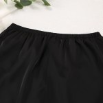 Womens Satin Loose Pajama Loungewear Single Breasted Set