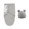 Babies Swaddle Newborn Baby Cocoon Swaddle Wrap 100% Cotton 0-6 Months Babies Swaddle Newborn Baby Cocoon Swaddle Wrap 100% Cotton 0-6 Months