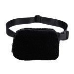 Plush Women’s Waist Shoulder Crossbody Bum Bag