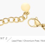 Geometric Bead Bracelet For Women Gold or Stainless Steel