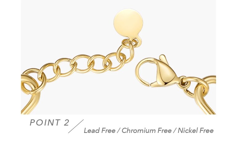 Geometric Bead Bracelet For Women Gold or Stainless Steel