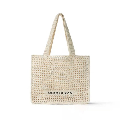 Woven Large Straw Summer Tote Bag – Summer Beach Woven Large Straw Summer Tote Bag – Summer Beach