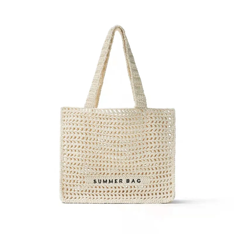 Woven Large Straw Summer Tote Bag – Summer Beach