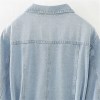 Women’s Denim Shirt Long Sleeve Dress