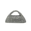 Luxury Rhinestone Half Moon Handbag Luxury Rhinestone Half Moon Handbag