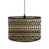 Abstract Black and White Lamp Shade Handmade Bamboo Pendant Lamps Abstract Black and White Lamp Shade Handmade Bamboo Pendant Lamps