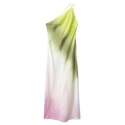 Women’s Tie Dye Backless Long Summer Dress Women’s Tie Dye Backless Long Summer Dress
