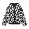 Women’s Casual Versatile Lightweight Cotton Quilted Coat Animal Print Women’s Casual Versatile Lightweight Cotton Quilted Coat Animal Print