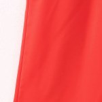 Womens Red Halter Sleeveless Long Wide-leg Jumpsuit Vintage Sleeveless