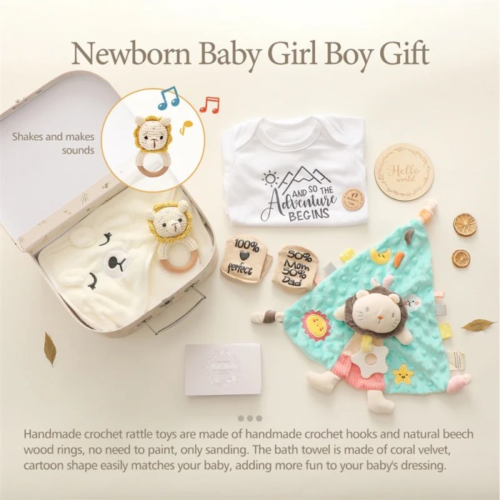 Newborn Baby Bathtime Gift Set