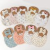 3Pcs/Set Baby Flower Bibs & Headbands 3Pcs/Set Baby Flower Bibs & Headbands