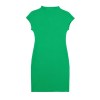 Womens Green Stretch Knit Knee Length Midi Slim Fit Womens Green Stretch Knit Knee Length Midi Slim Fit