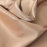 Womens Silk Satin Glam Low Cut Backless Midi Dress in Champagne Gold Womens Silk Satin Glam Low Cut Backless Midi Dress in Champagne Gold