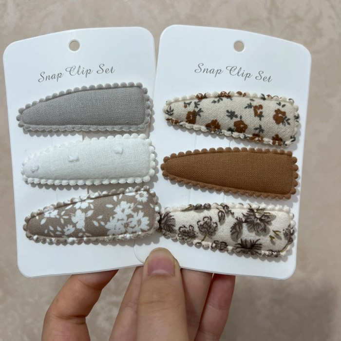 3 Piece Set Snap Baby Girl Hair Drop Clips 3 Piece Set Snap Baby Girl Hair Drop Clips