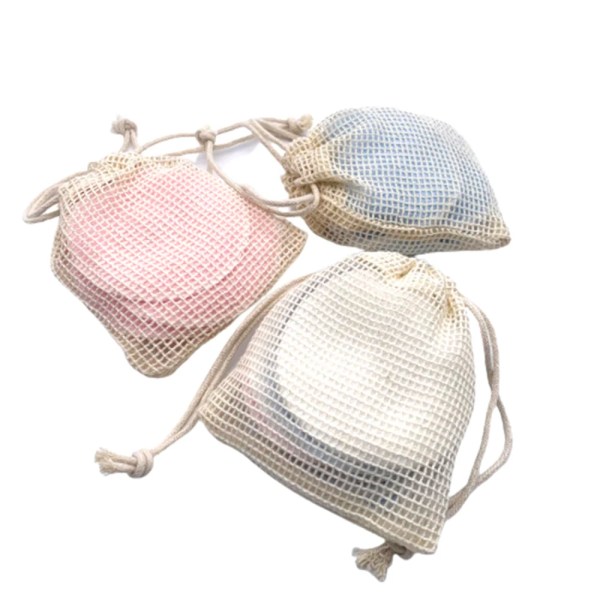Eco Friendly Reusable Bamboo Makeup Remover Pads 10pcs/Bag