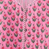 Womens Quilted Floral Fan Vintage Coat Womens Quilted Floral Fan Vintage Coat