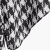 Summer Cotton Blend Men’s Houndstooth Plaid Short Sleeve Shirt – Streetwear Fashion