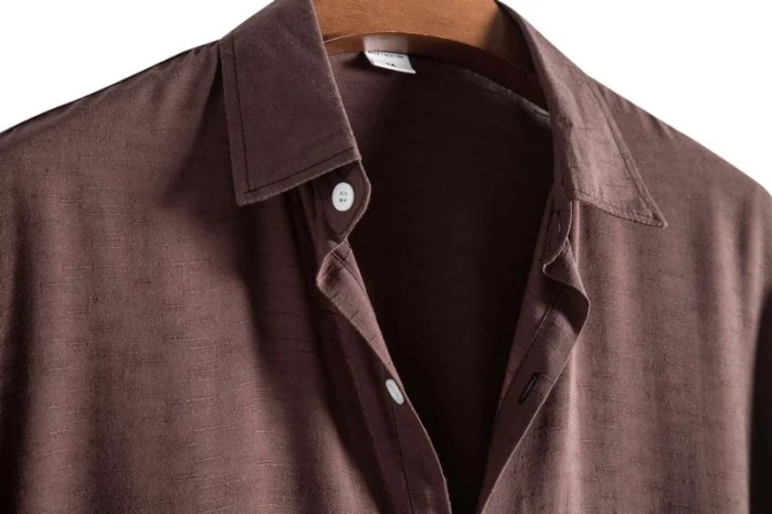 Casual Solid Color Lapel Short-sleeved Men’s Fashion Trend Shirt