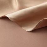 Womens Silk Satin Glam Low Cut Backless Midi Dress in Champagne Gold Womens Silk Satin Glam Low Cut Backless Midi Dress in Champagne Gold
