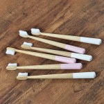 New 5-Pack DuPont Bristles Bamboo Toothbrush Eco Friendly New 5-Pack DuPont Bristles Bamboo Toothbrush Eco Friendly