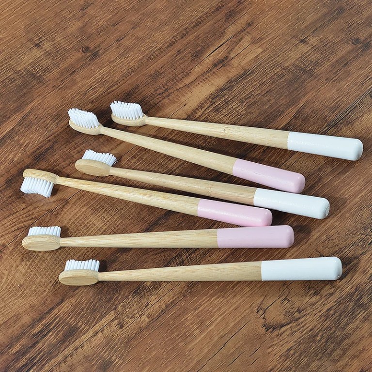 New 5-Pack DuPont Bristles Bamboo Toothbrush Eco Friendly New 5-Pack DuPont Bristles Bamboo Toothbrush Eco Friendly