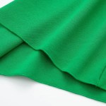 Womens Green Stretch Knit Knee Length Midi Slim Fit Womens Green Stretch Knit Knee Length Midi Slim Fit