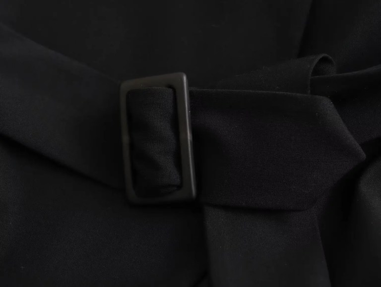 Womens Black Sleeveless Playsuit with Belt Button Pocket Straight Fit Womens Black Sleeveless Playsuit with Belt Button Pocket Straight Fit