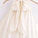Womens Apricot Ruffle Halter Sleeveless Mini Dress Womens Apricot Ruffle Halter Sleeveless Mini Dress