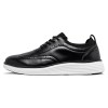 HOBIBEAR Men’s Oxfords Leather Wingtip Casual Walking Sneakers Shoes
