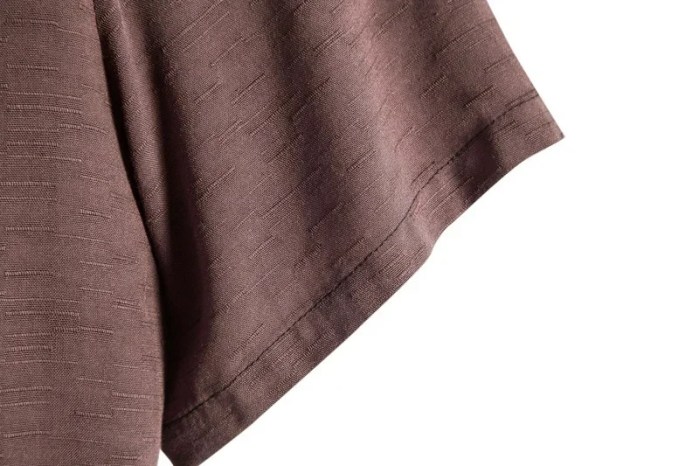 Casual Solid Color Lapel Short-sleeved Men’s Fashion Trend Shirt