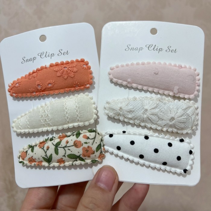 3 Piece Set Snap Baby Girl Hair Drop Clips 3 Piece Set Snap Baby Girl Hair Drop Clips
